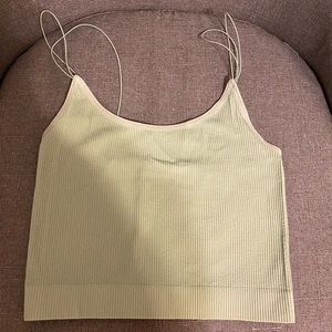 LA Hearts by PacSun light green crop top XS NWOT